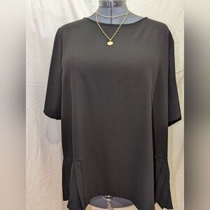 Elegant Black Women's Top